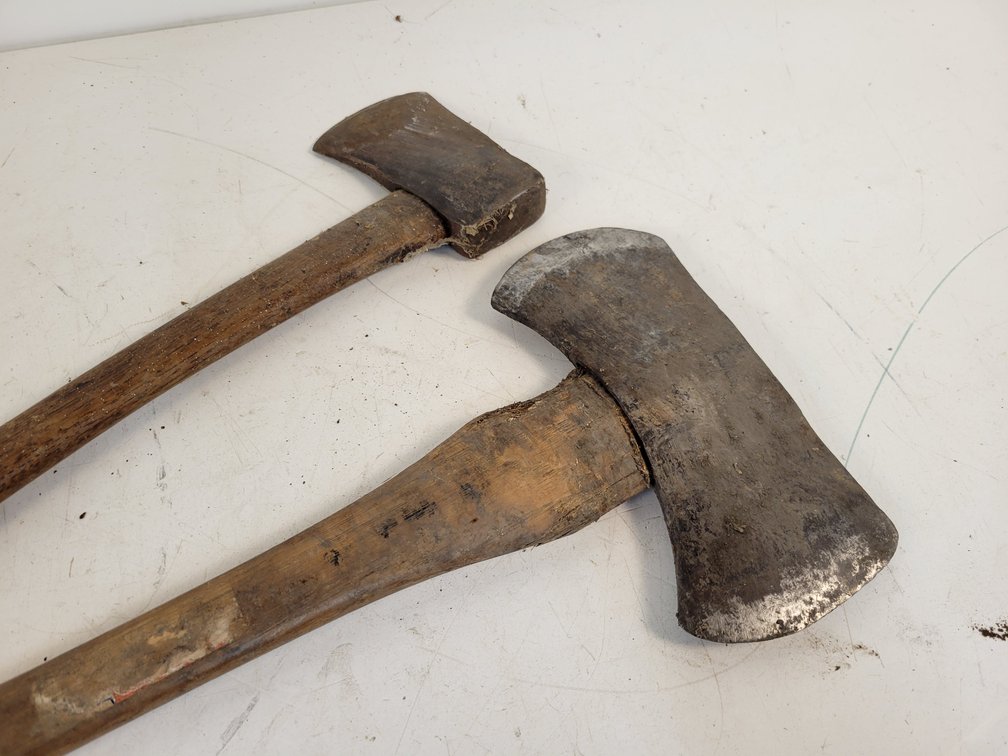 Pair of Vintage Axes