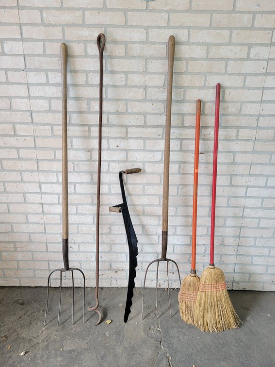 Pitchforks, Brooms and More