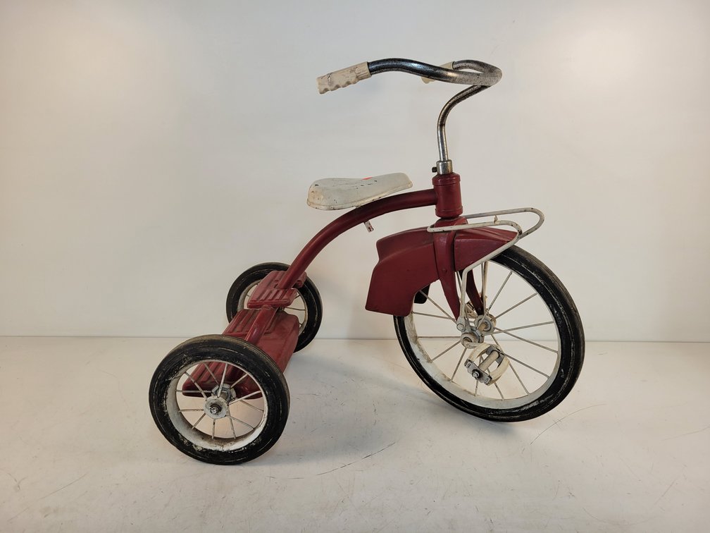 Vintage Tricycle with Metal Fender