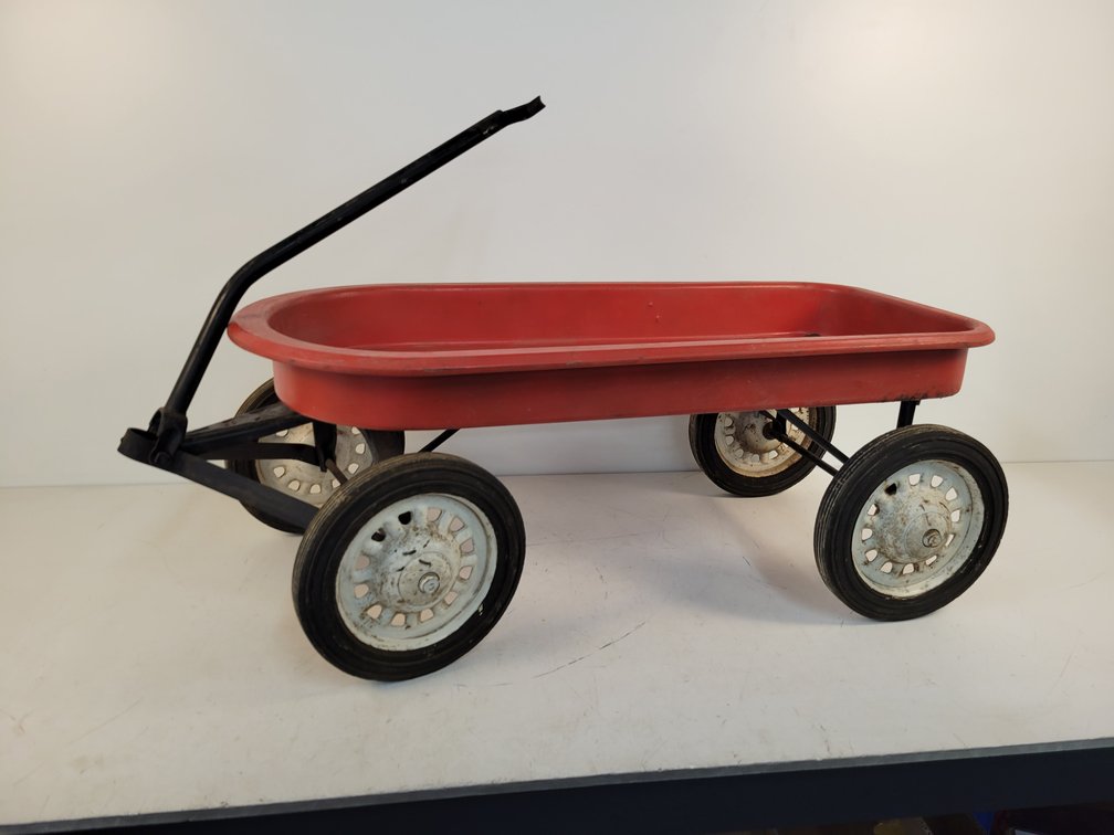 Vintage Steel Children's Wagon