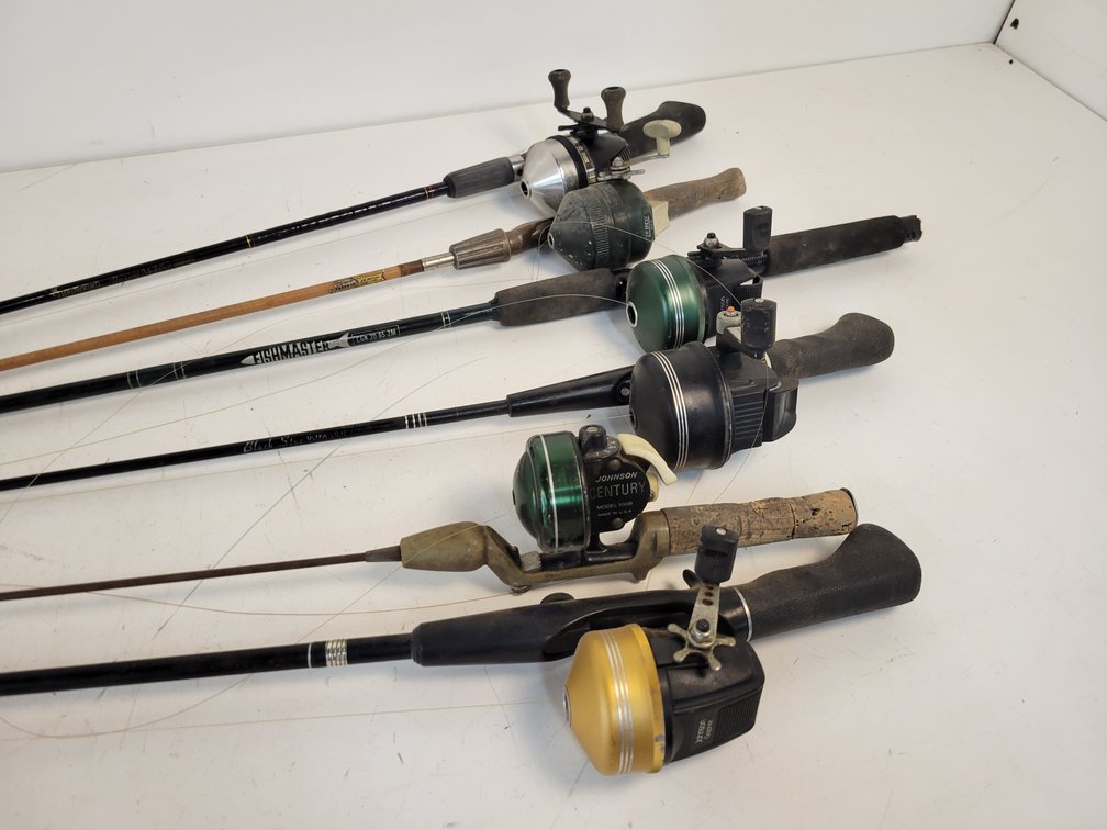 Johnson & Zebco Fishing Reels and Rods