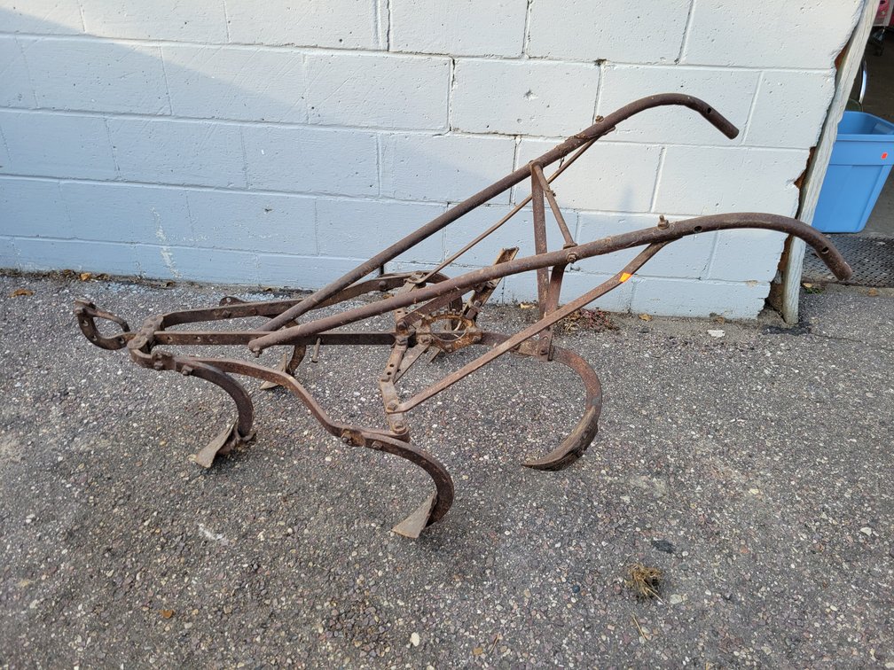 Antique Horse-Drawn Cultivator