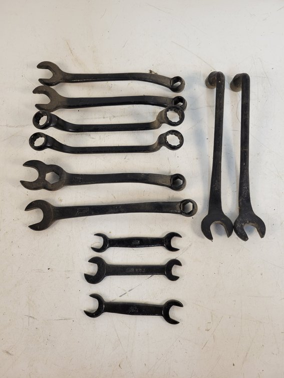 (11) Antique FORD Wrenches