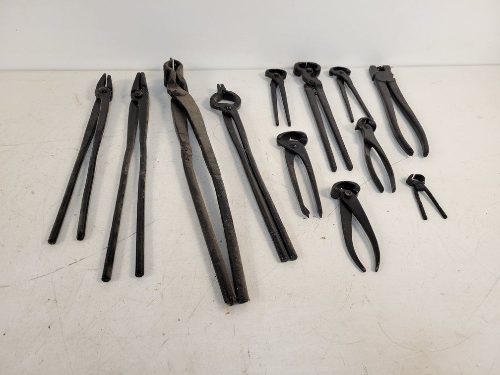 Blacksmith Tongs, Nippers and More