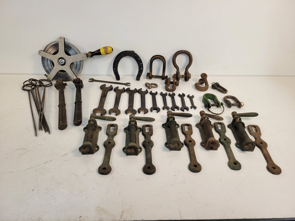 Cast Iron Latches, Antique Tools and More