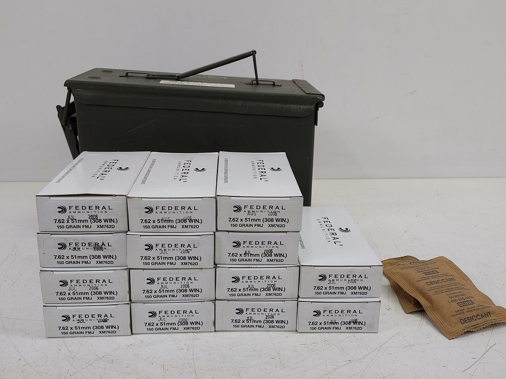 (14) Boxes of Federal Ammunition (308 Win.)