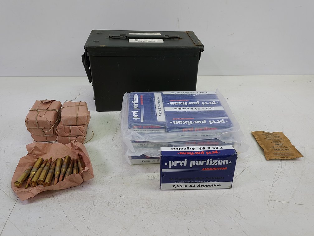 Bulgarian & Argentine Ammo in Ammo Box