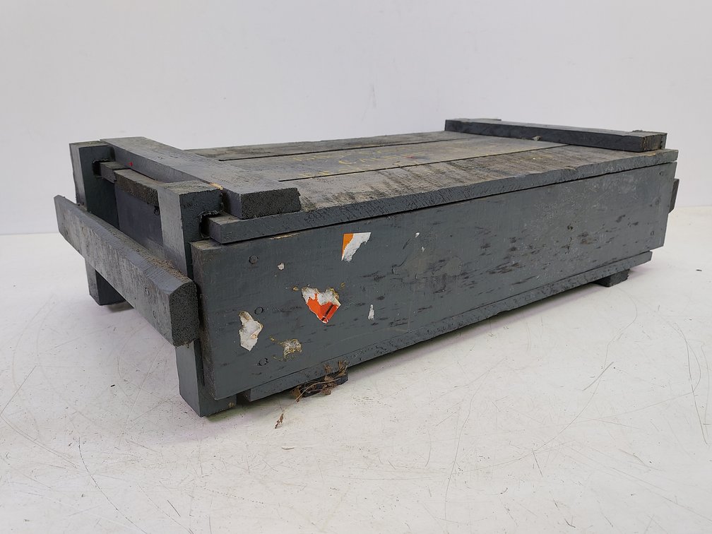 Guatemalan Military Wood Crate (5.56mm Rounds)