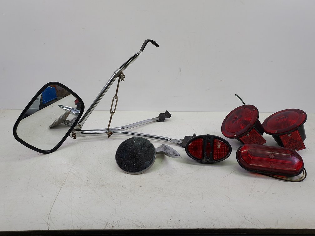 Various Taillights & Mirrors
