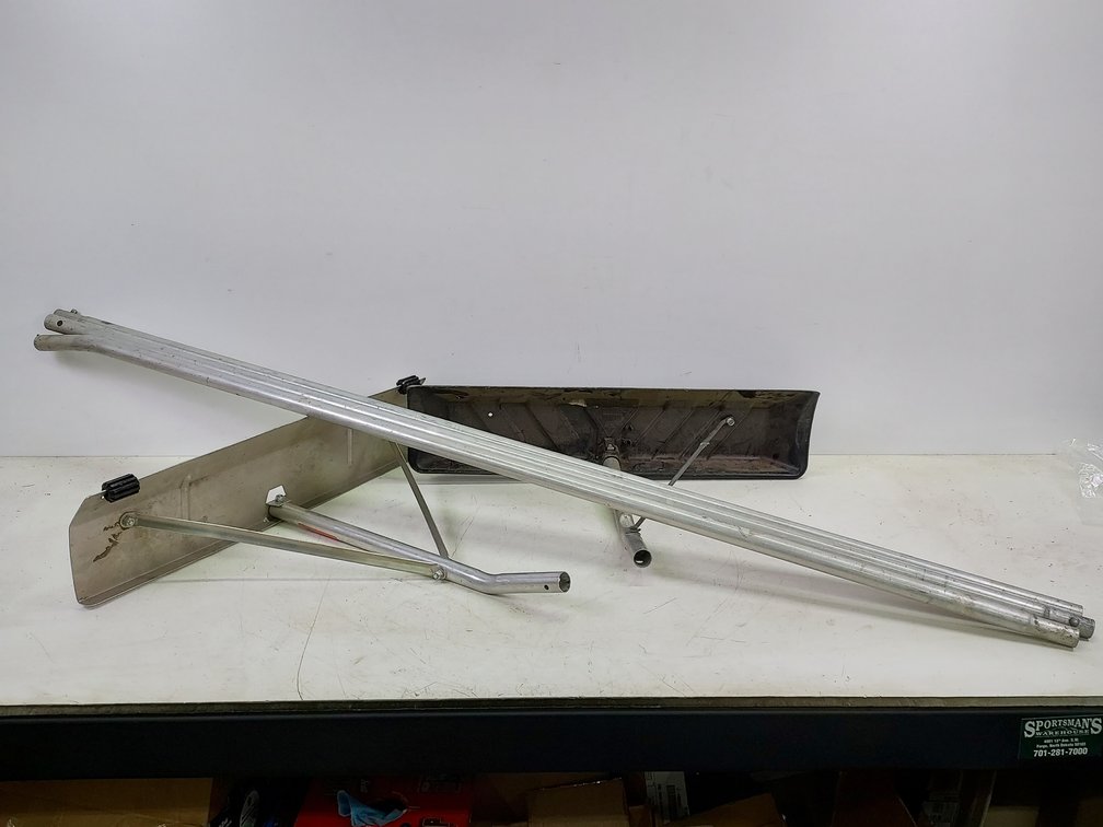 Roof Snow Rake With (2) Ends & (3) Poles