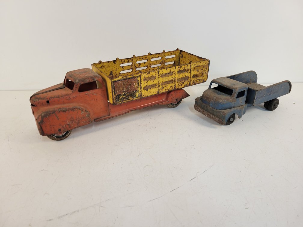 MARX Pressed Steel Dump Truck and More