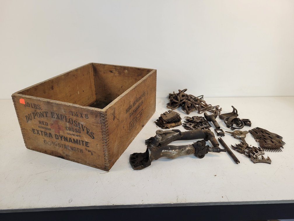 Red Cross Explosives Crate and More