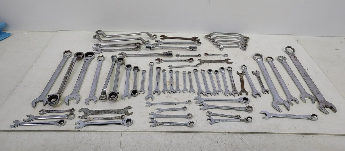 (62) Various Size  Wrenches