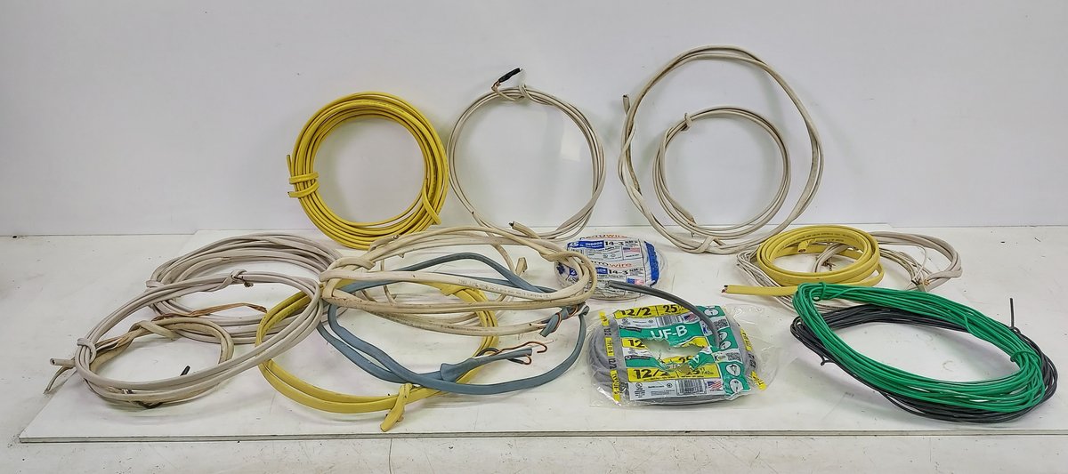 Various New & Scrap Pieces of Wire