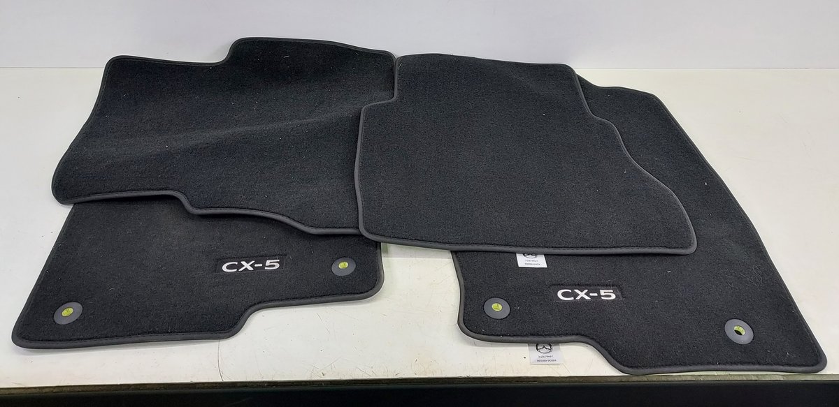 Front & Rear Floor Mats for a Mazda CX-5