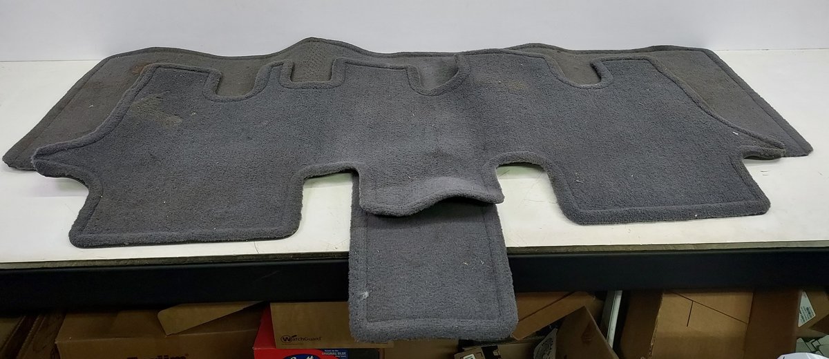 1st & 2nd Seat Rear Floor Mats for a KIA