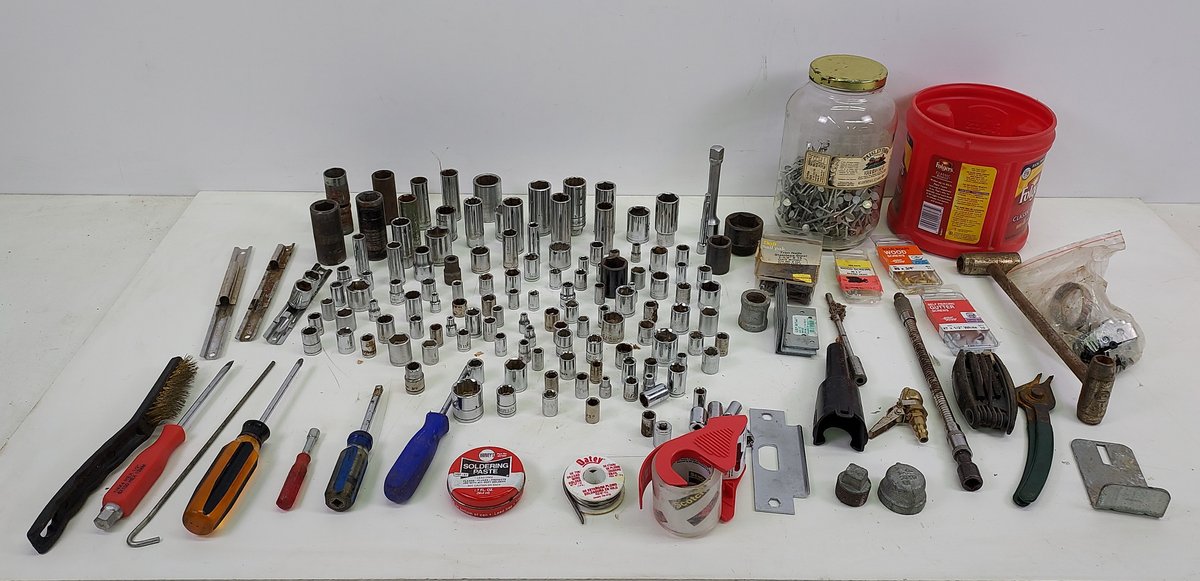 1/4", 3/8" & 1/2" Drive Sockets & More