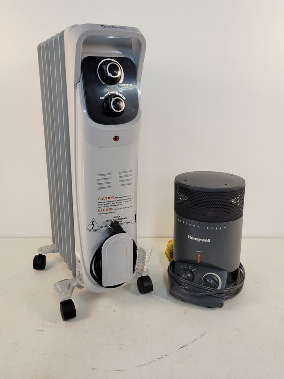 (2) Electric Heaters