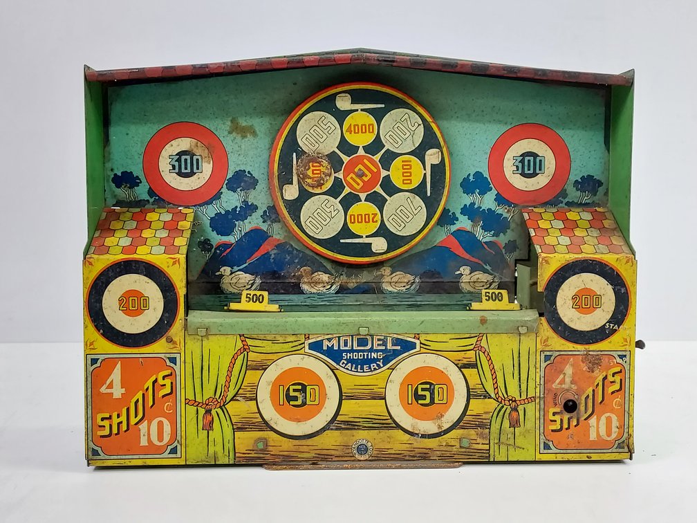 Vintage Wyandotte Toys Steel Model Shooting Gallery