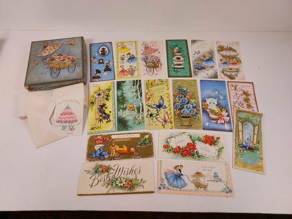Vintage Deluxe Famous Greeting Card Assortment