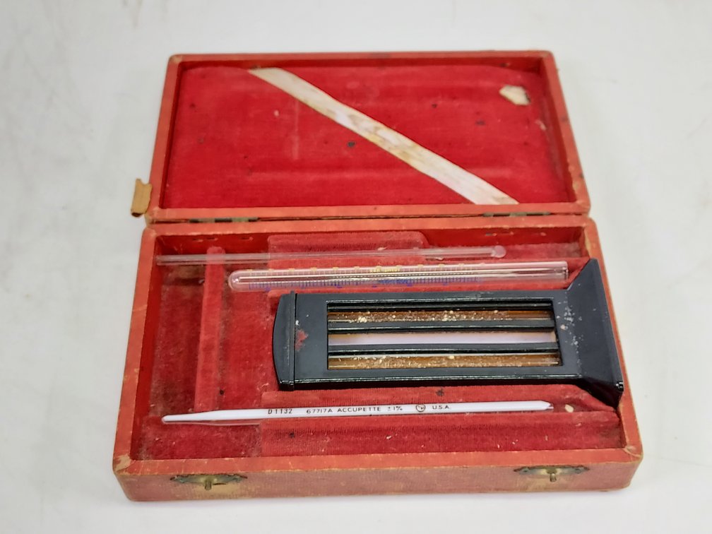 Vintage Adams Improved Hemometer Medical Tool