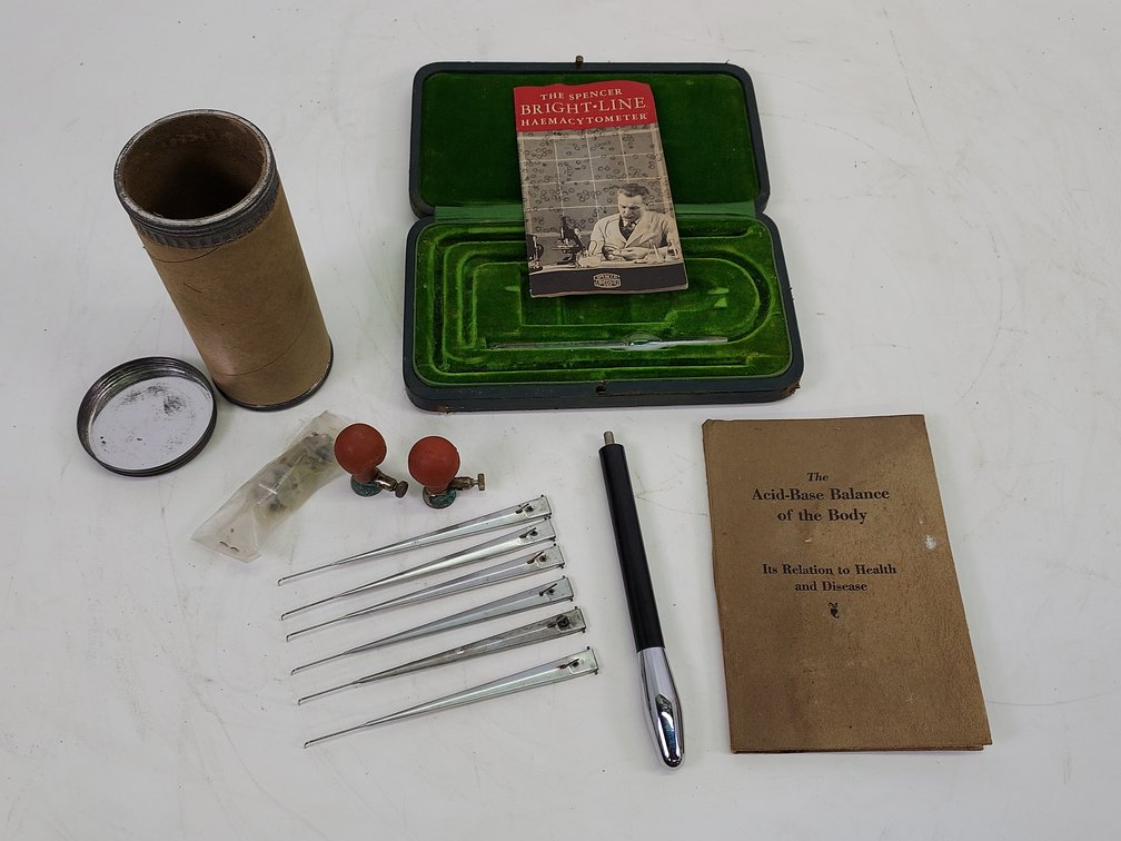Vintage Doctor's Tools, Book & More