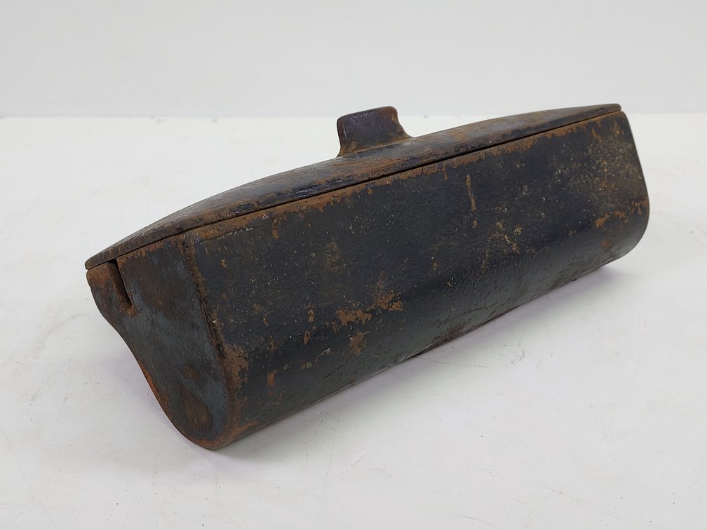 Vintage Cast Iron Tractor or Shop Machine Toolbox