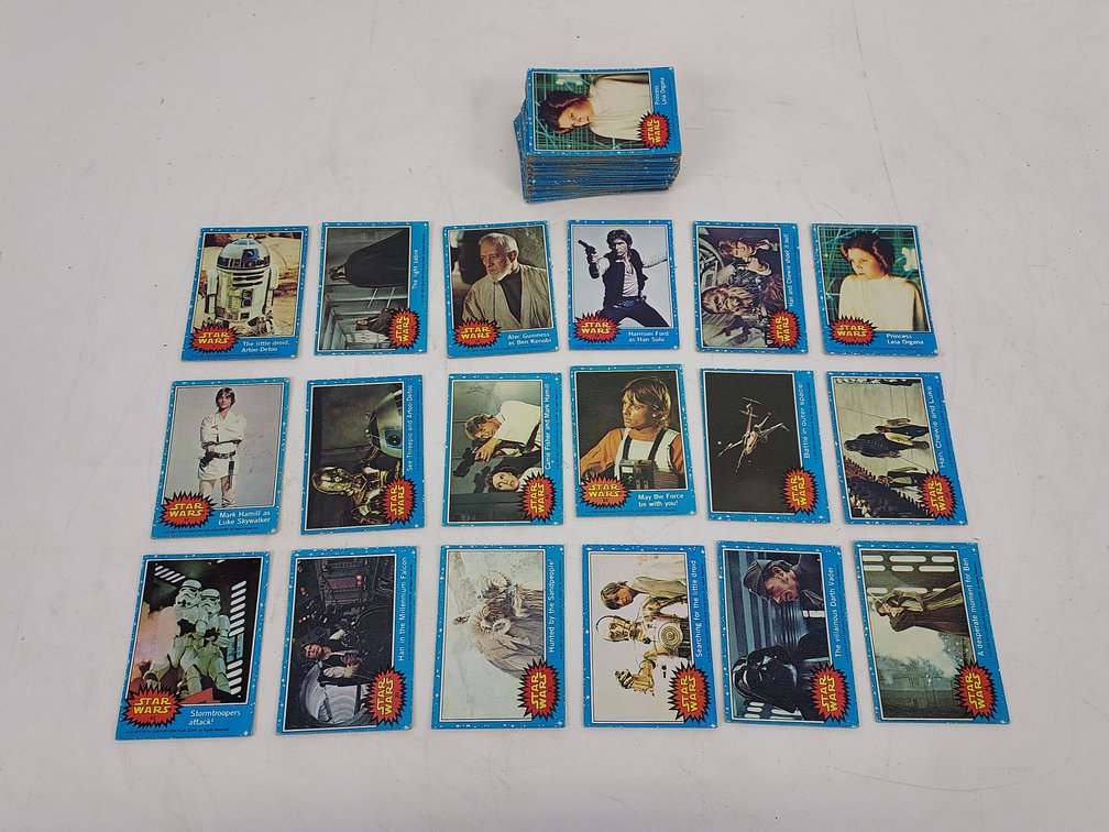 Vintage 1977 Star Wars Series 1 Cards