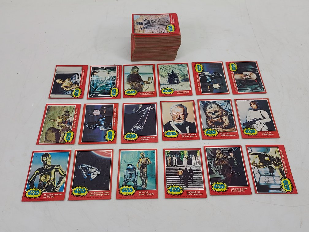 Vintage 1977 Star Wars Series 2 Cards