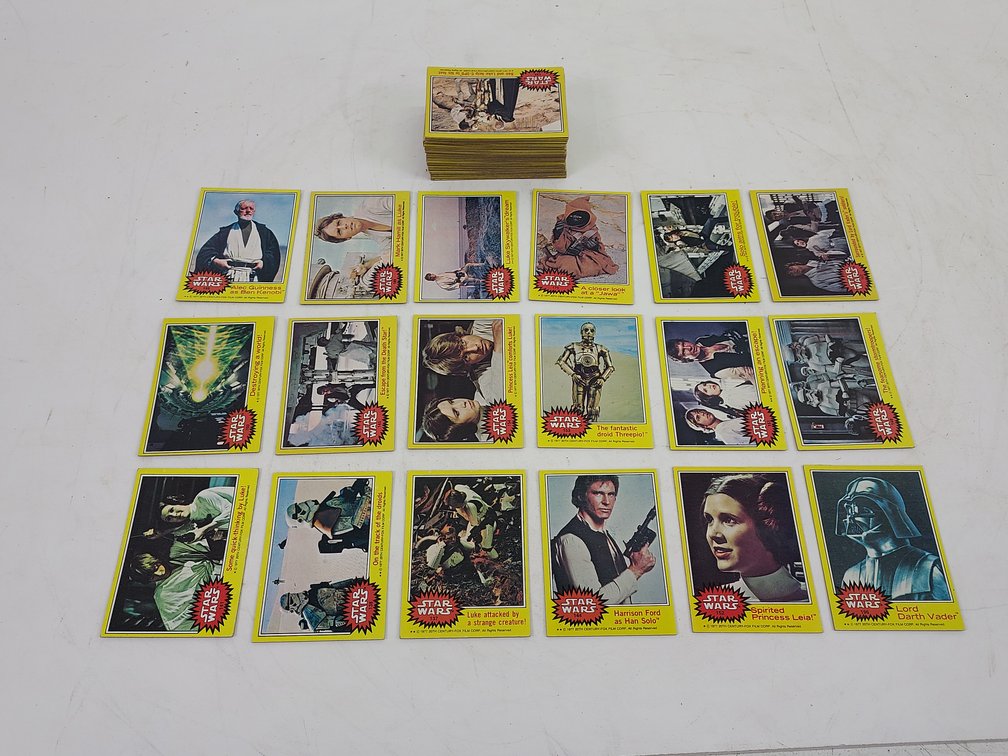 Vintage 1977 Star Wars Series 3 Cards