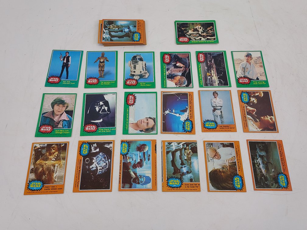 Vintage 1977 Star Wars Series 4 & 5 Cards
