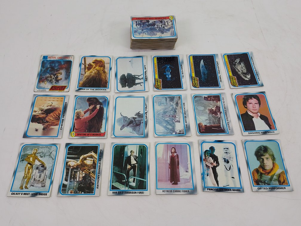 Vintage 1980 Star Wars: Empire Strikes Back Series II Cards