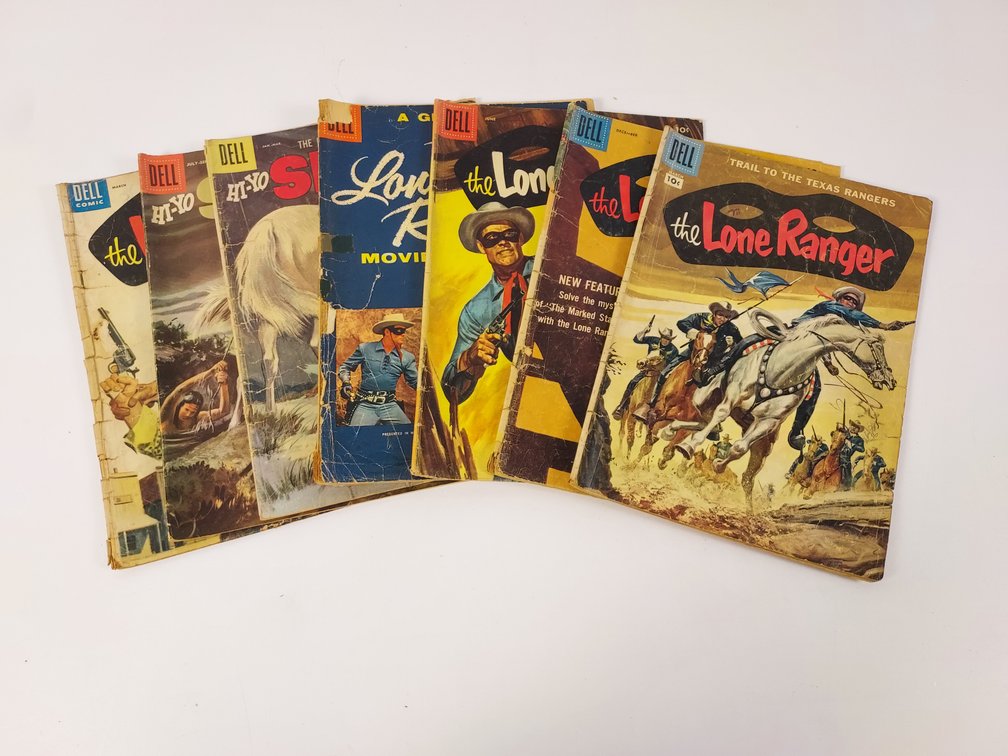 (7) Lone Ranger Comic Books