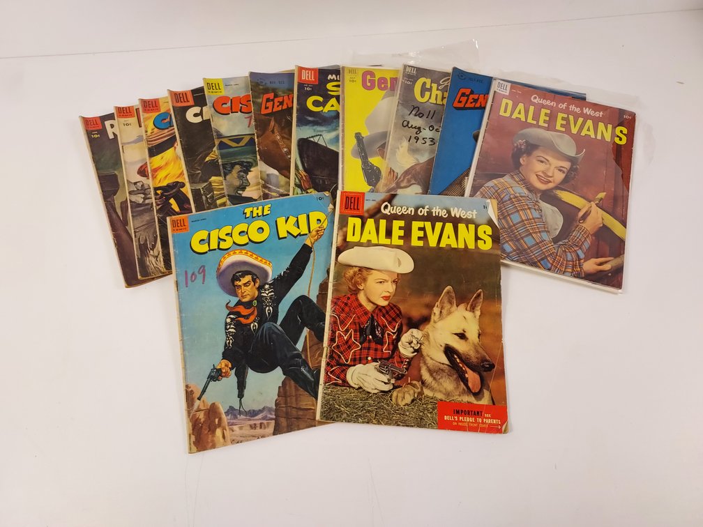 (13) Western Comic books