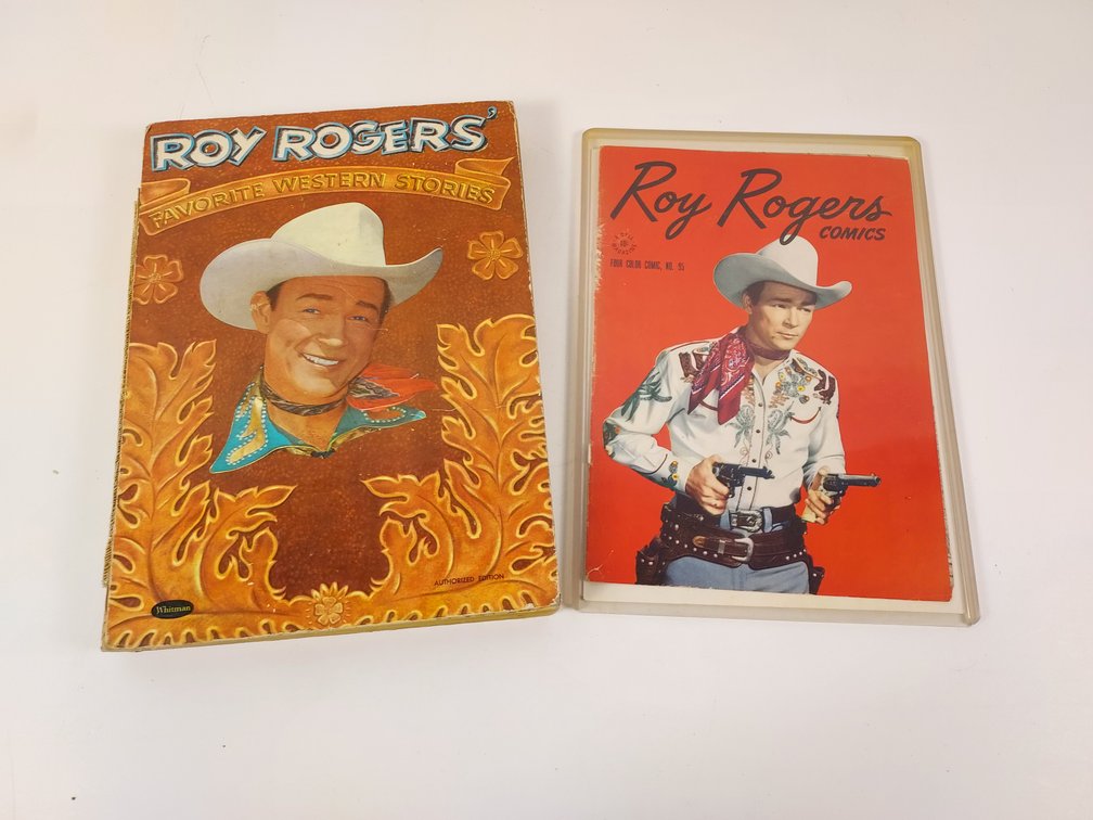 1956 Roy Rogers Book and Comic Book Cover