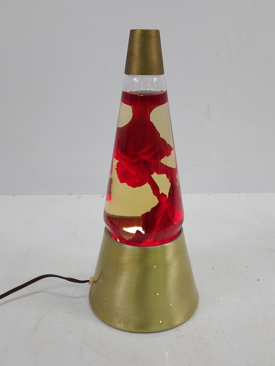 Vintage Starlite Lava Lamp (Red)