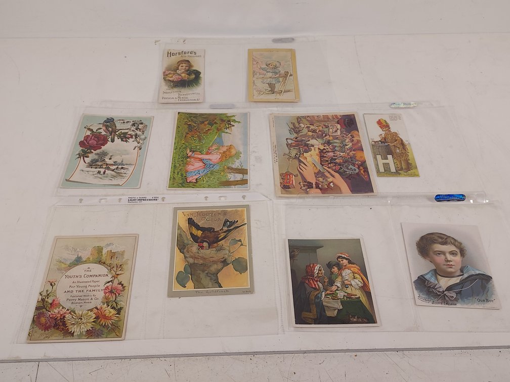 (10) Various Antique Trade Cards