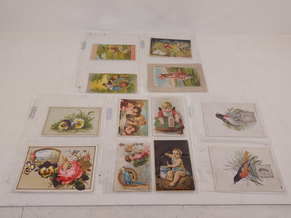 (12) Various Antique Trade Cards