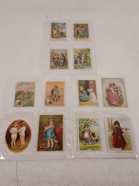 (12) Various Antique Trade Cards