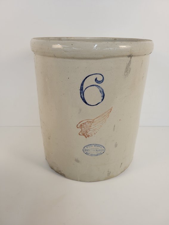 Red Wing 6-Gallon Stoneware Crock