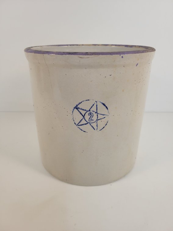 Star Stoneware Co. 2-Gallon Stoneware Crock