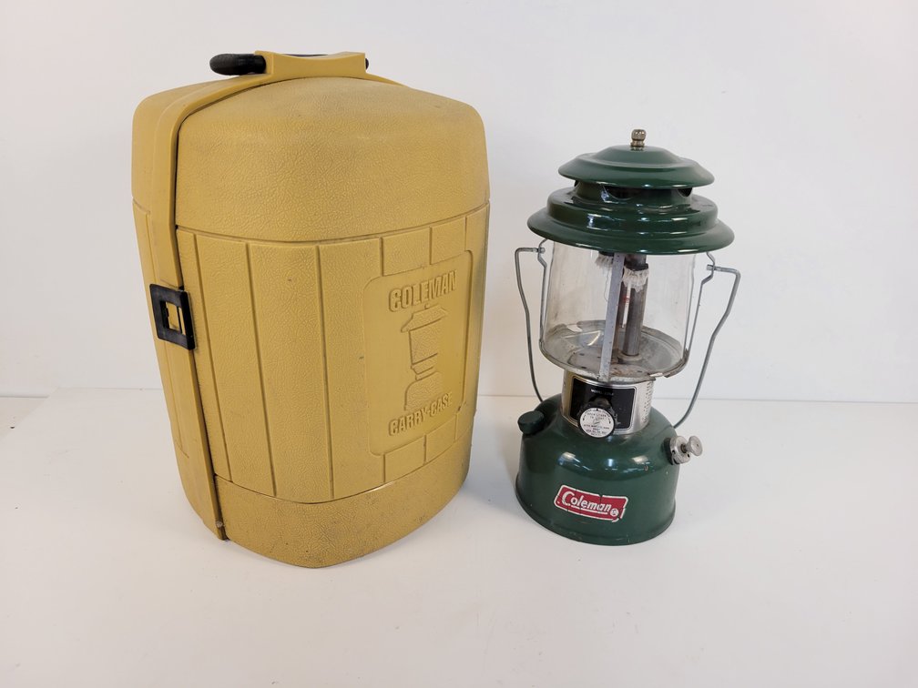 1979 Coleman Model 220J Camping Lantern with Case