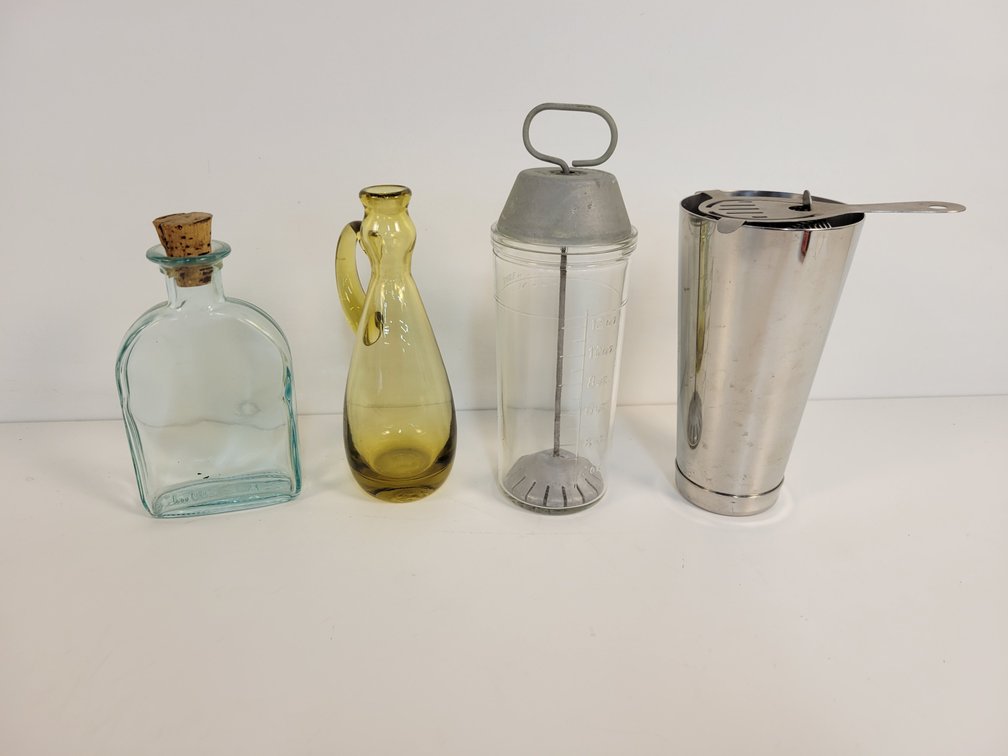 Malted Milk Mixer, Yellow Hand Blown Cruet and More