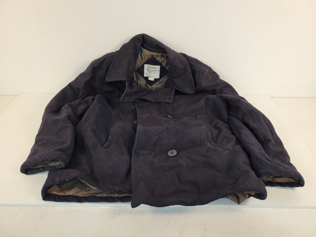 US Navy Issue Catalina Regulation Peacoat - Size XL