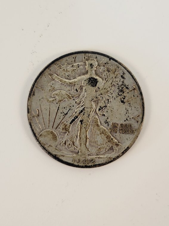 1942 Walking Liberty Silver Half-Dollar