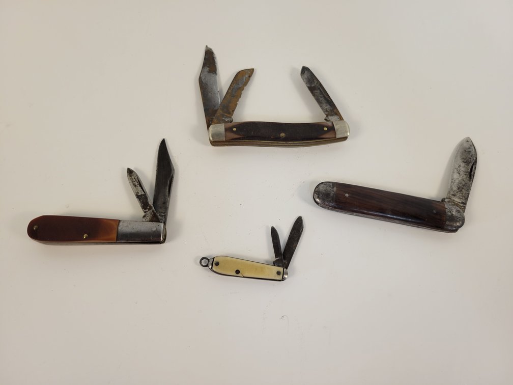 (4) Vintage Pocket Knives