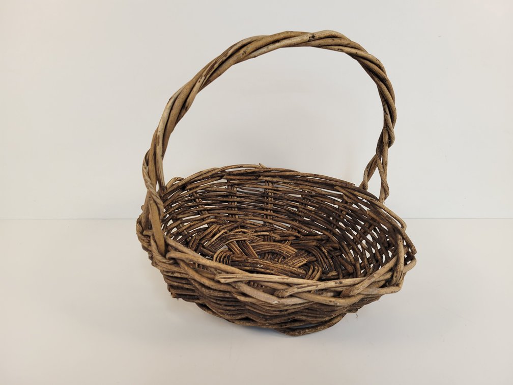 Large Vintage Woven Basket