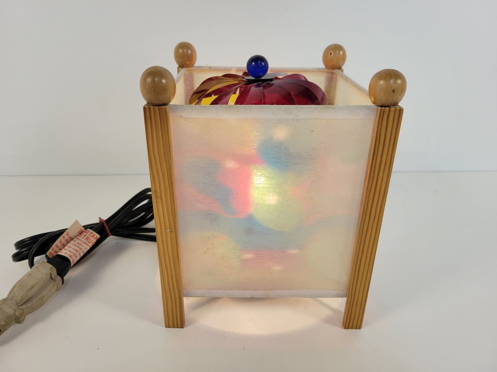 Vintage "Birthday Ballons" Spinning Motion Lamp