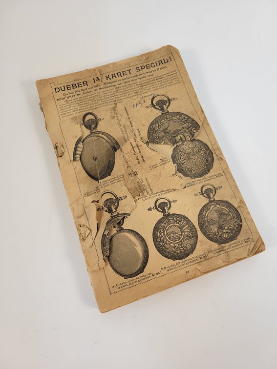 Original 1892 Sears, Roebuck & Co. Catalog