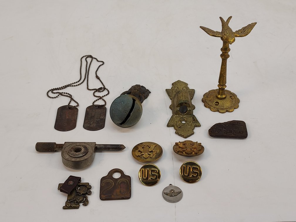Lot of Metal & Brass Items